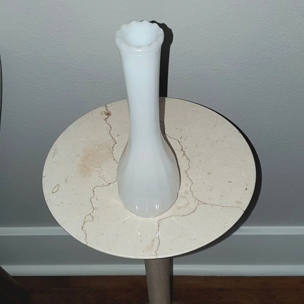 Milk Glass Vase